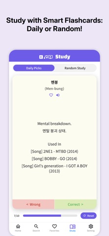 K-PopRama Slang iPhone screenshot
