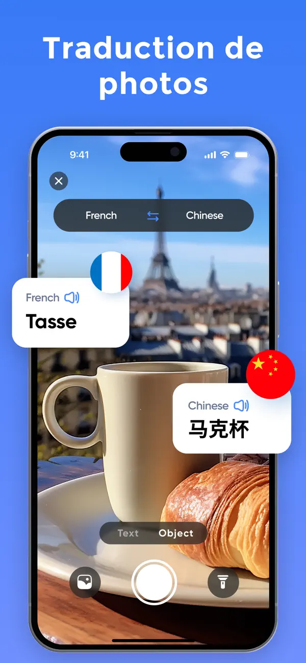 Screenshot #2 pour Traducteur de langue vocale