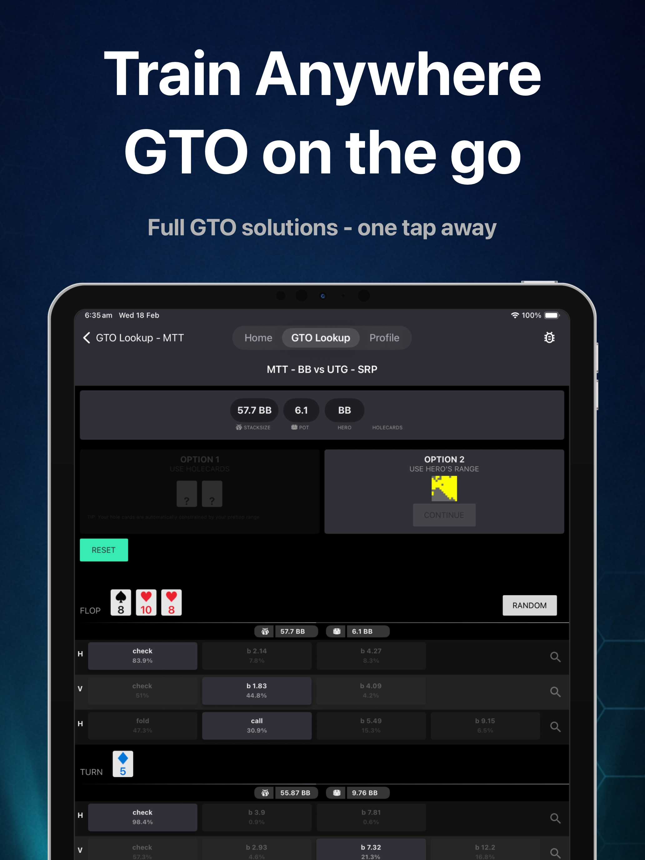 Solver+ Poker : GTO Strategy