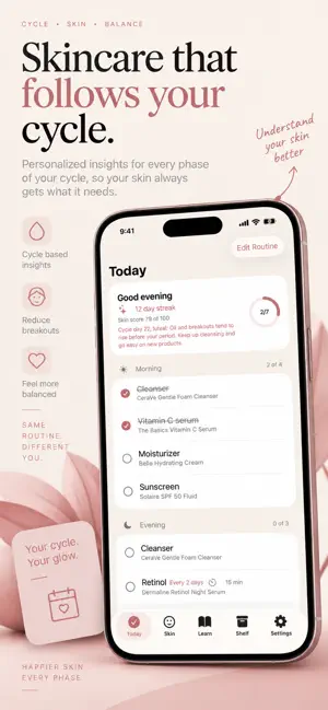 Preen: Skincare Routine screenshot 4