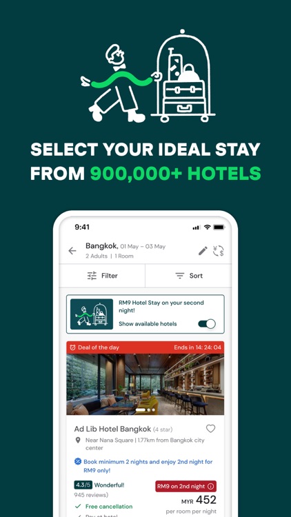 AirAsia MOVE: Flights & Hotels screenshot-3