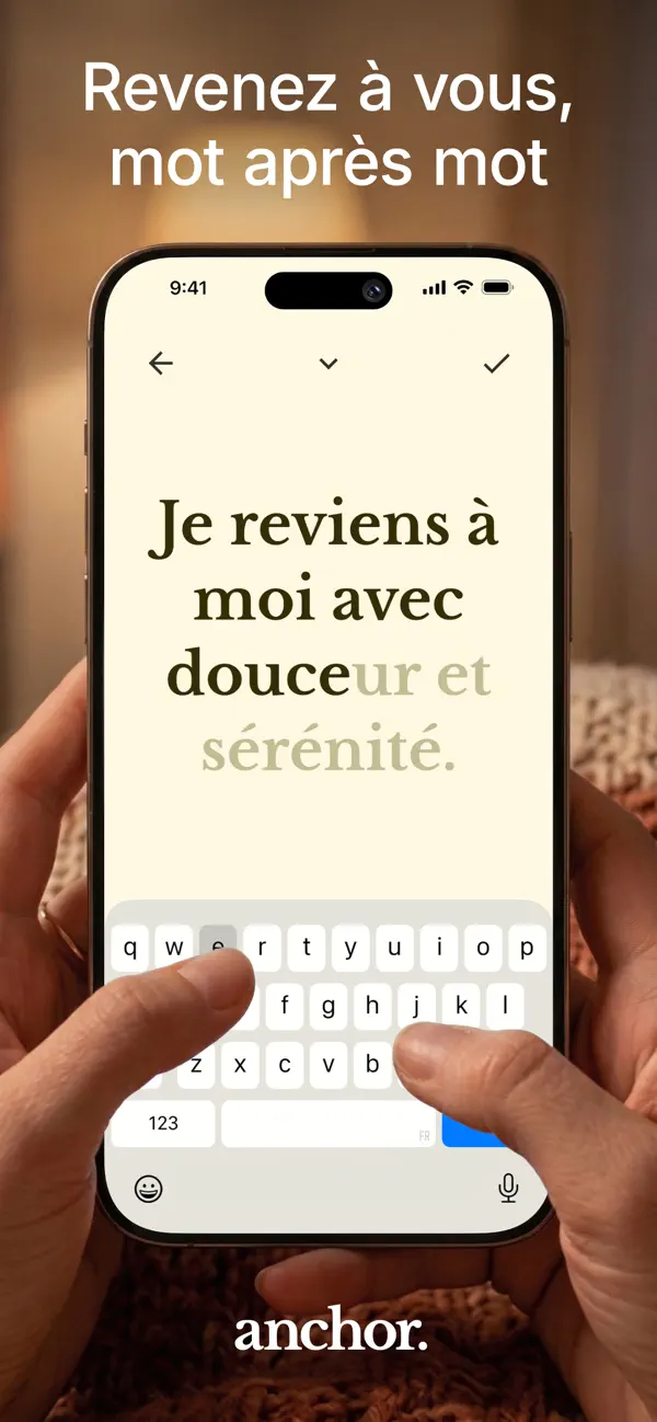 Screenshot #2 pour Anchor: Frappe consciente