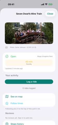 Park Times Queues Screenshot 5 of 10
