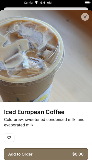 Sunny Cafe To Go iPhone screenshot 3 - Food & Drink app