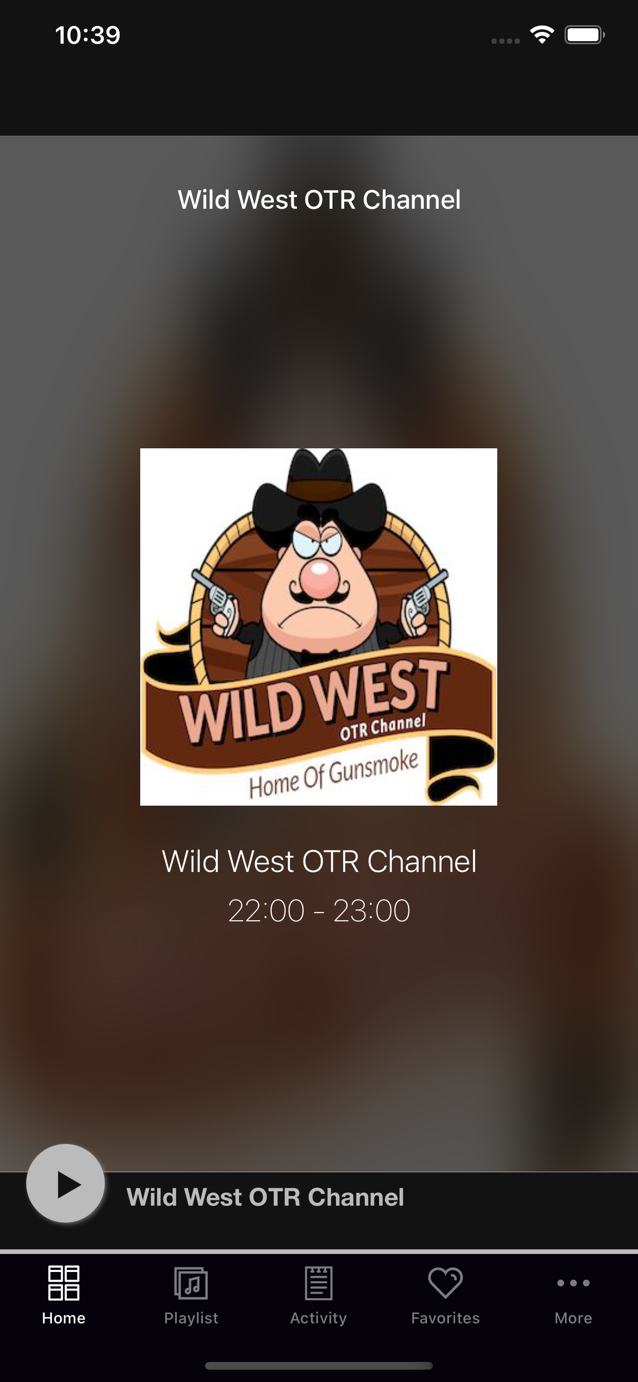 Wild West OTR Channel