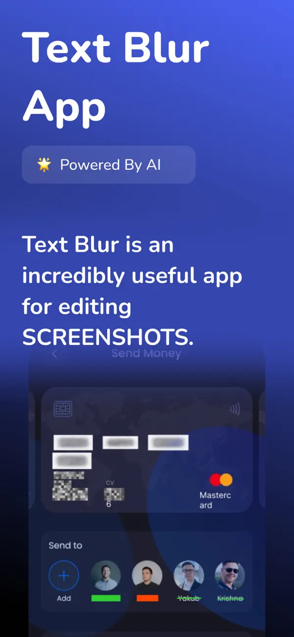 Screenshot #1 pour Flou de Texte: Capture d'écran