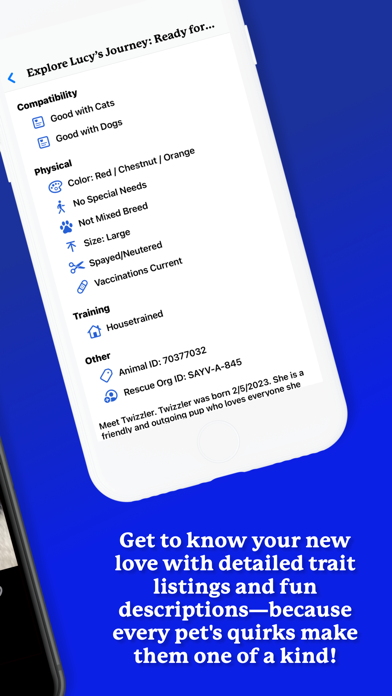 WeRescue: Adopt a Pet Search Screenshot