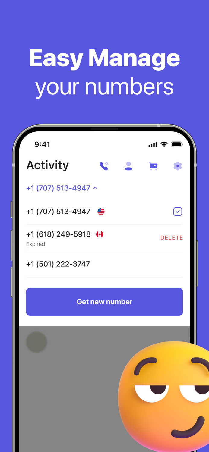 Get Virtual Num • Receive SMS