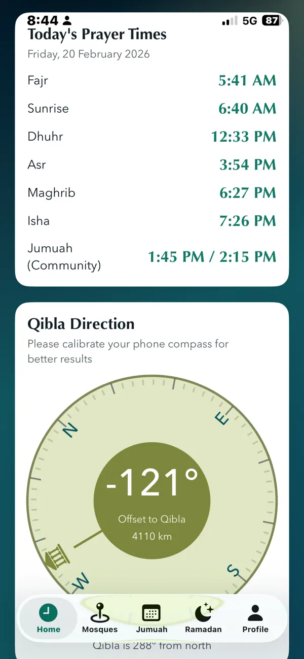#4. SalahSpot (iOS) Ved: Shazaib Shoukath