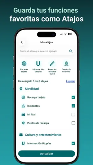 App CDMX screenshot 2