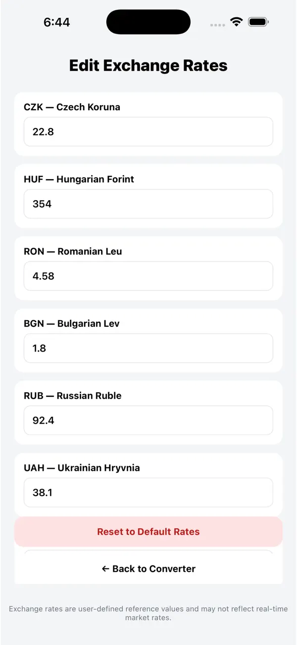 Screenshot #3 pour Currency Converter Expert