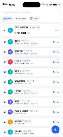 Janus Vault screenshot 1