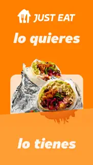 just eat - comida a domicilio iphone capturas de pantalla 1