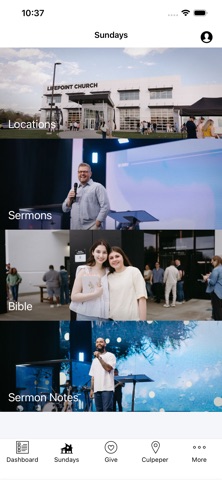 The Lifepoint App iPhone screenshot