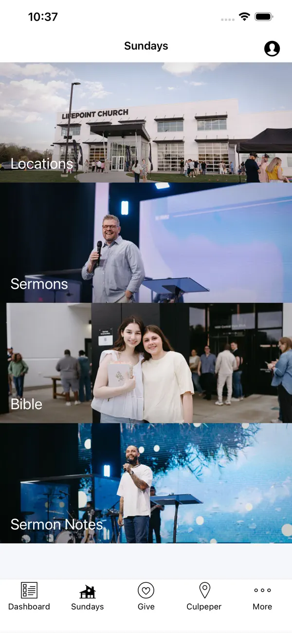 Screenshot #1 pour The Lifepoint App