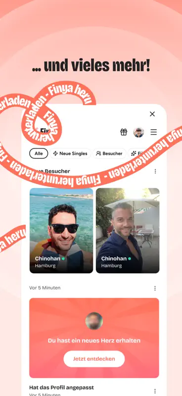 Finya Dating App: Match & Date screenshot 6 of 6