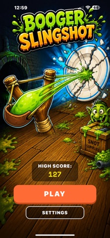 Booger Slingshot screenshot 1