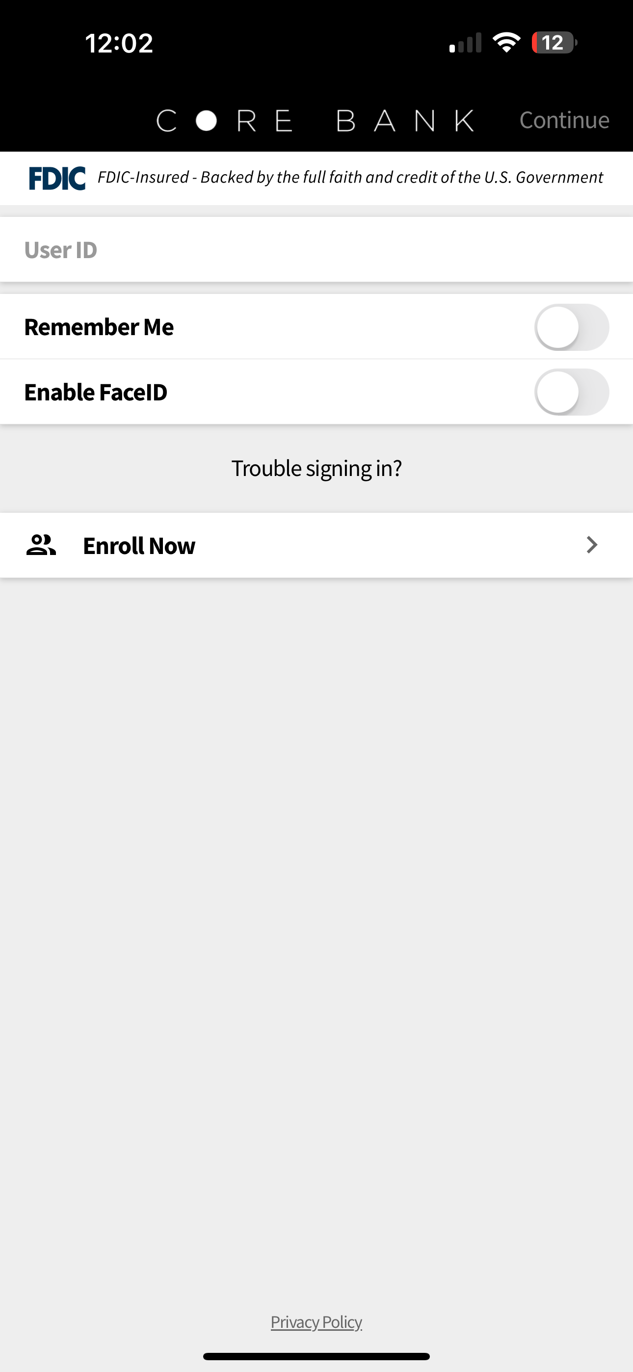 Core Bank Mobile screenshot 3