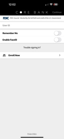 Core Bank Mobile Screenshot 3 of 5