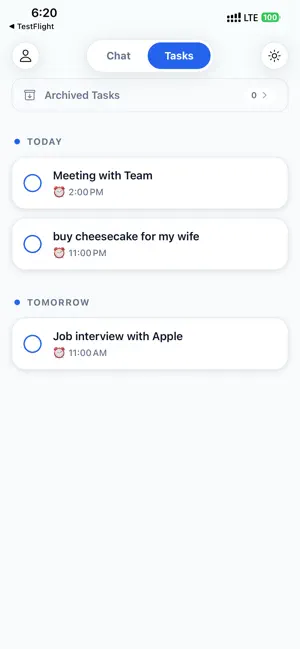 chat2do - Tasks & Reminders screenshot 4