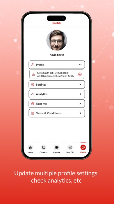 ConnectVithMe- Digital Cards Screenshot 1 - AppWisp.com ConnectVithMe- Digital Cards Screenshot 1 - AppWisp.com