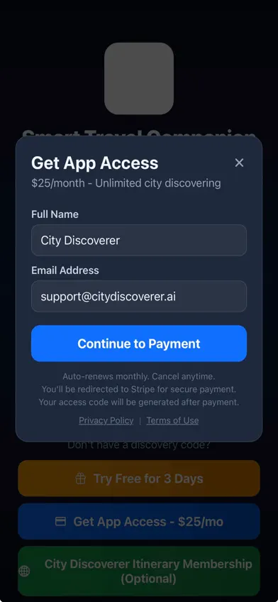 City Discoverer Companion screenshot 3