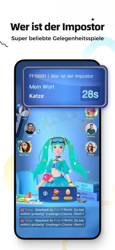 WePlay - Partyspiel & Chat screenshot 2 of 7