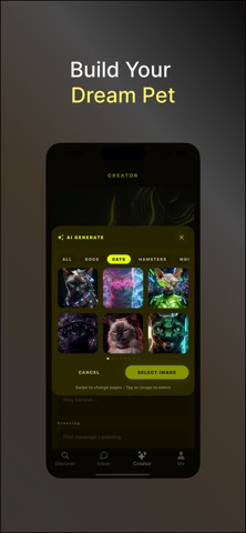 Tailo: AI Chat & Talking Pet iPhone screenshot