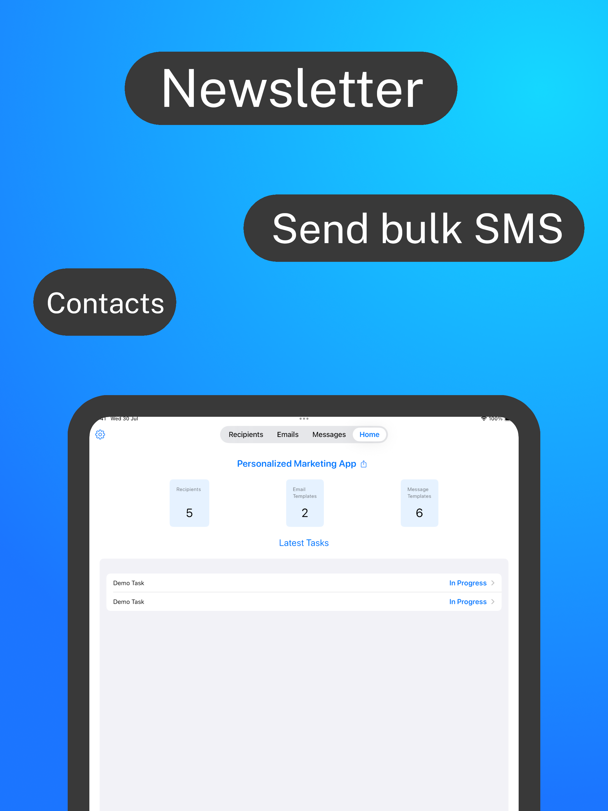 SMS Newsletter: Send bulk sms screenshot 8
