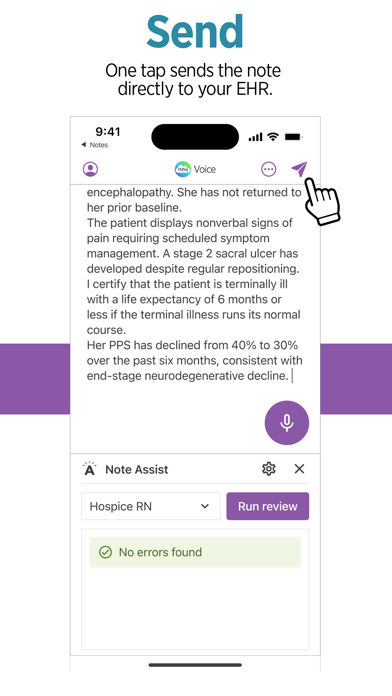 nVoq Voice iPhone screenshot 5 - Business app
