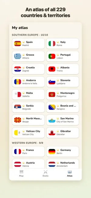 Flagovore: Flags & Capitals screenshot 1