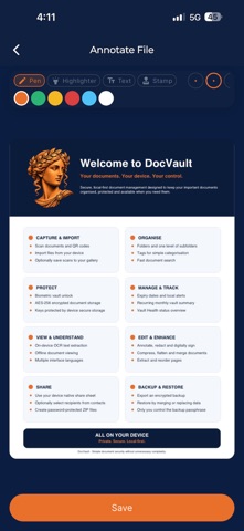 DocVault screenshot 6