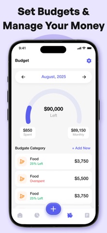 Expense Tracker & Smart Budget Screenshot 3 of 4
