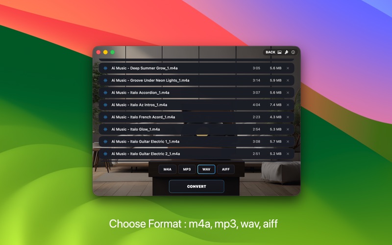 Offline Audio Converter screenshot