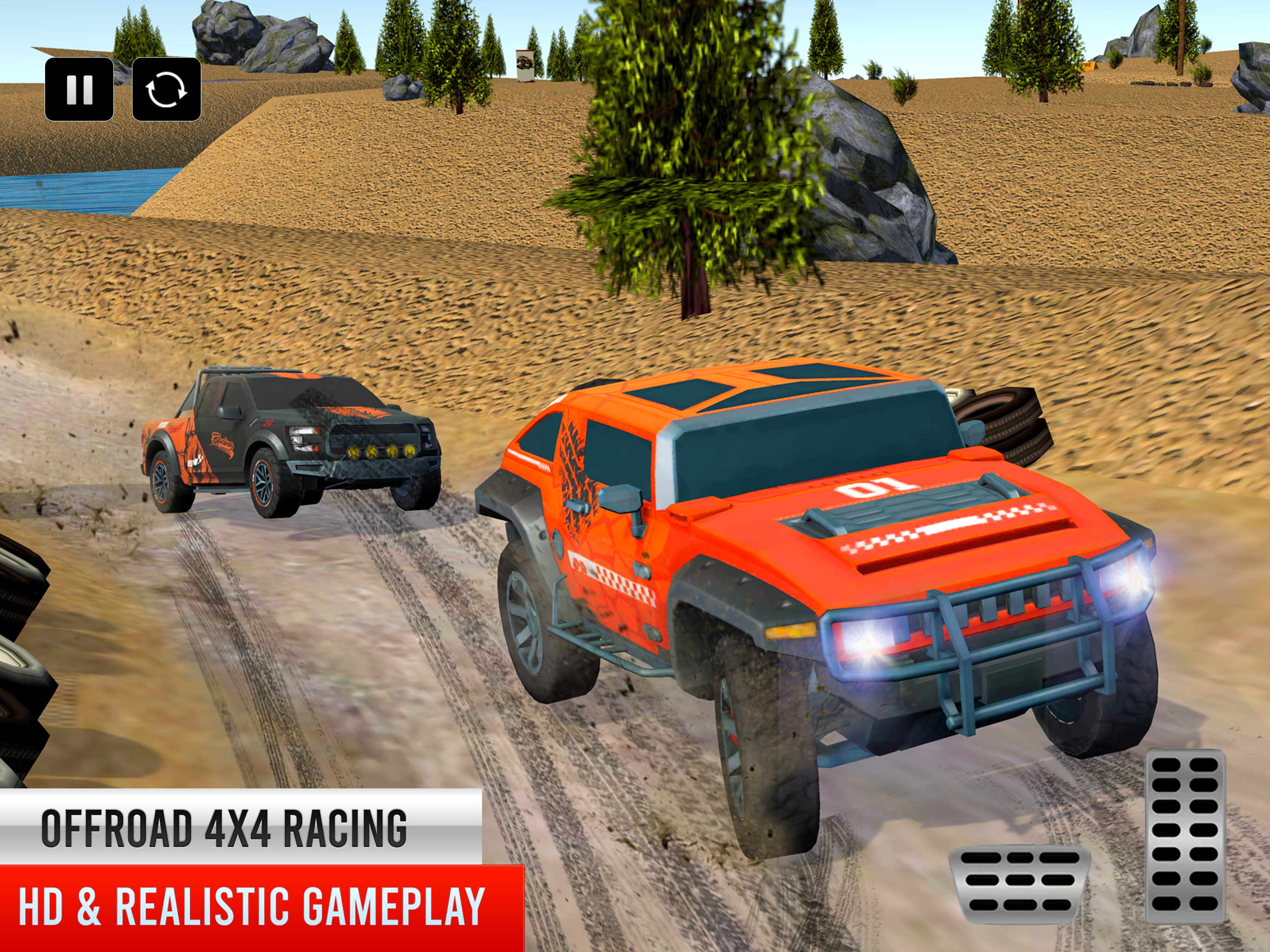 Offroad Jeep 4x4 Driving Game screenshot 10