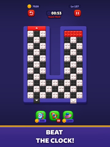 Block Out! - Color Sort Puzzle iPad screenshot