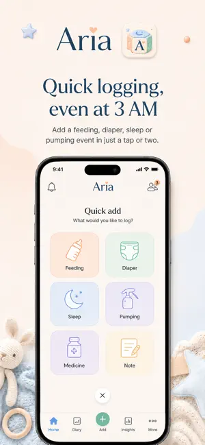Aria: Newborn Care screenshot 2