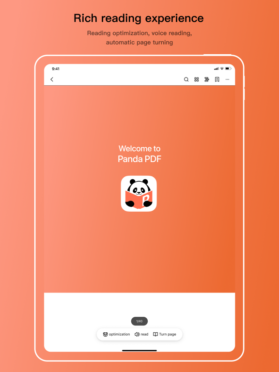 Screenshot #4 pour Panda PDF-Reader & Editor PDF