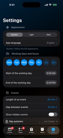 DayDone: Day Planner Screenshot 7 of 8