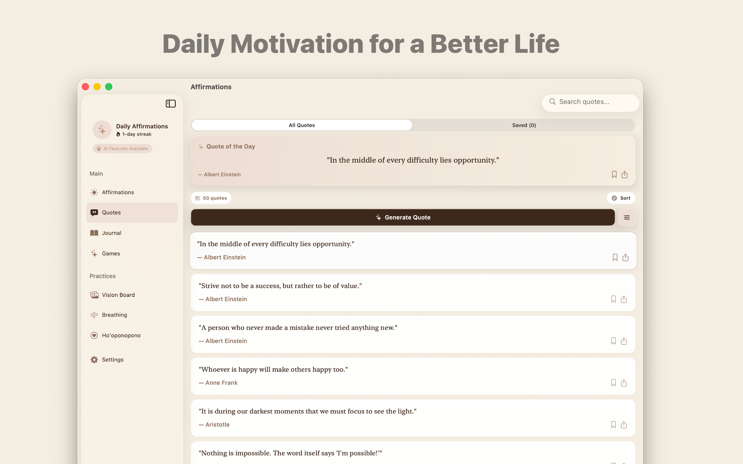 Daily Affirmations, Self Love screenshot 15