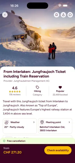 Swiss Activities: Switzerland screenshot 2