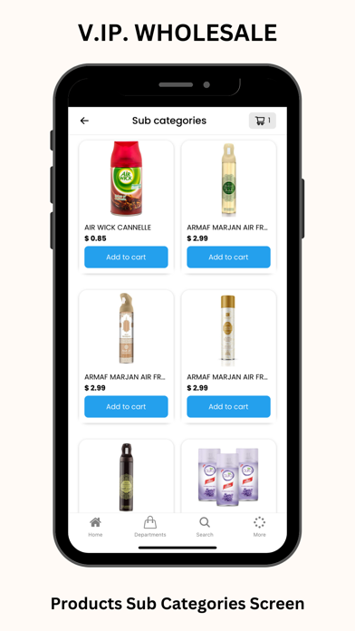 VIP Wholesale Houston Screenshot