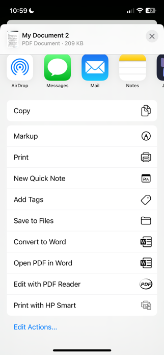 iScanPDF : Easy Scanner Screenshot 9 of 10