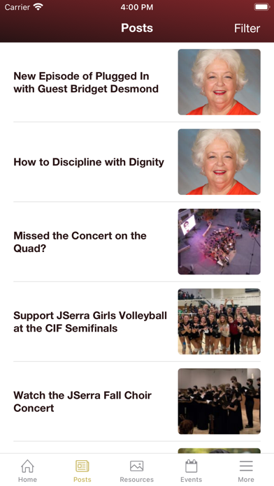 JSerra Catholic High School Screenshot