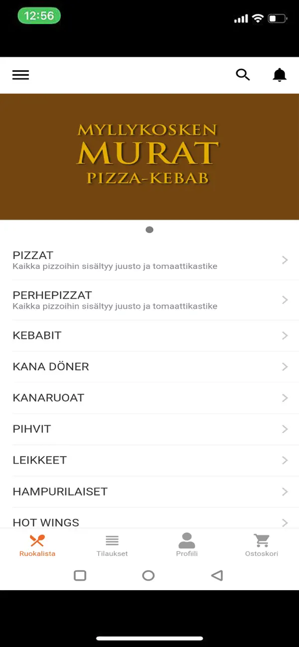 Screenshot #1 pour Murat Pizza Kebab