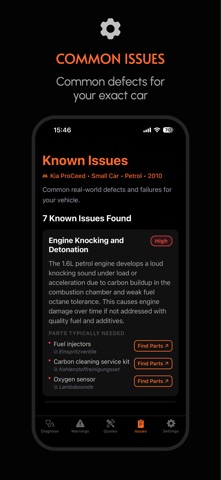 CarVet iPhone screenshot