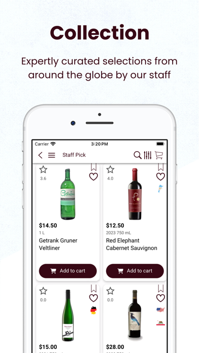 Cabrini Wines & Spirits Screenshot