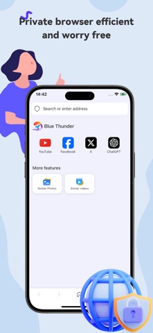 Blue Thunder Browser Screenshot 1 of 4