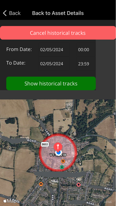 App screenshot