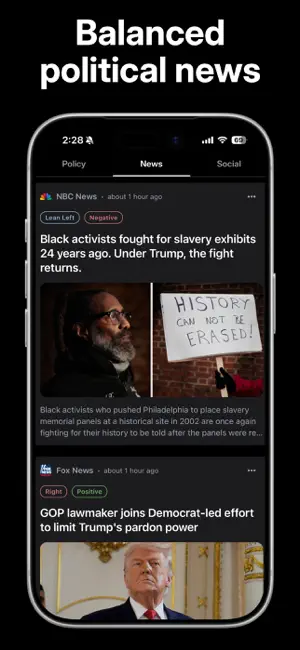 Govbase: Political News screenshot 2